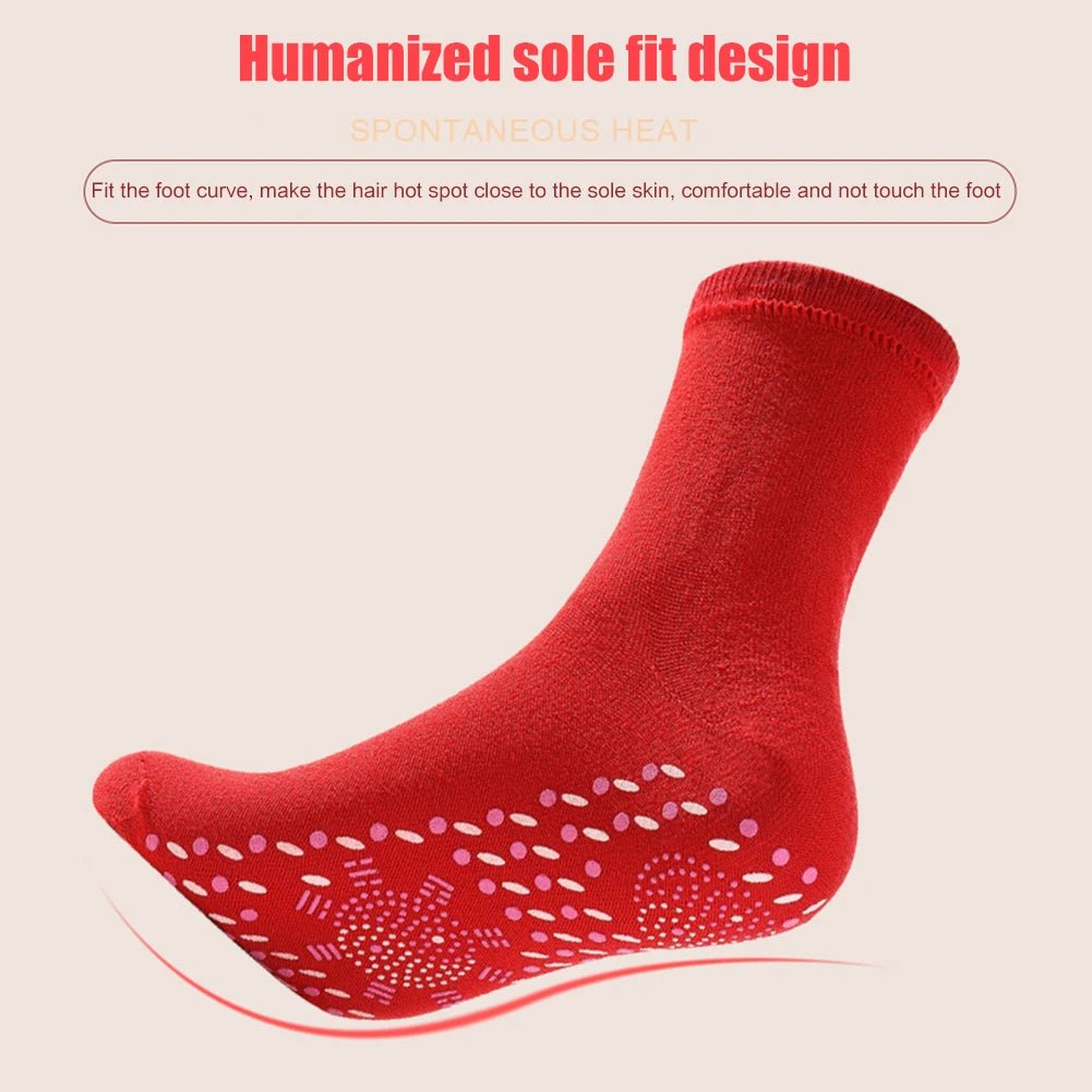 Self-Heating Magnetic Therapy Socks for Pain Relief - Unisex - silverfoxgoods